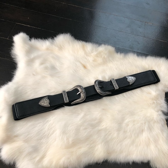 Women’s Fashion Nova Western Silver Belt Buckle - Picture 2 of 5